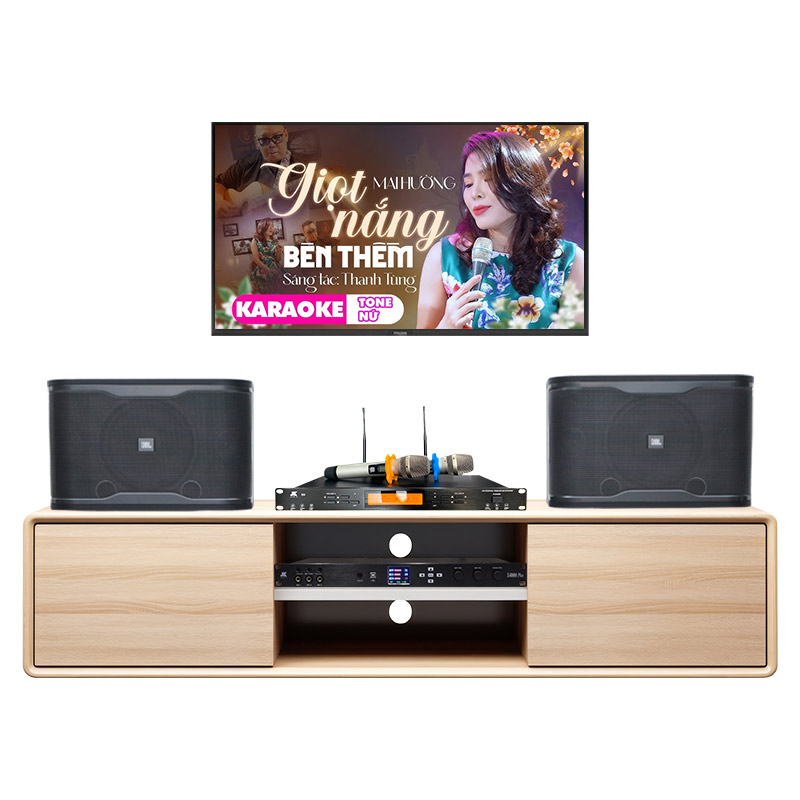 Dàn karaoke gia đình KGD252 (JBL RM210, JKAudio X6000 Plus, B9)
