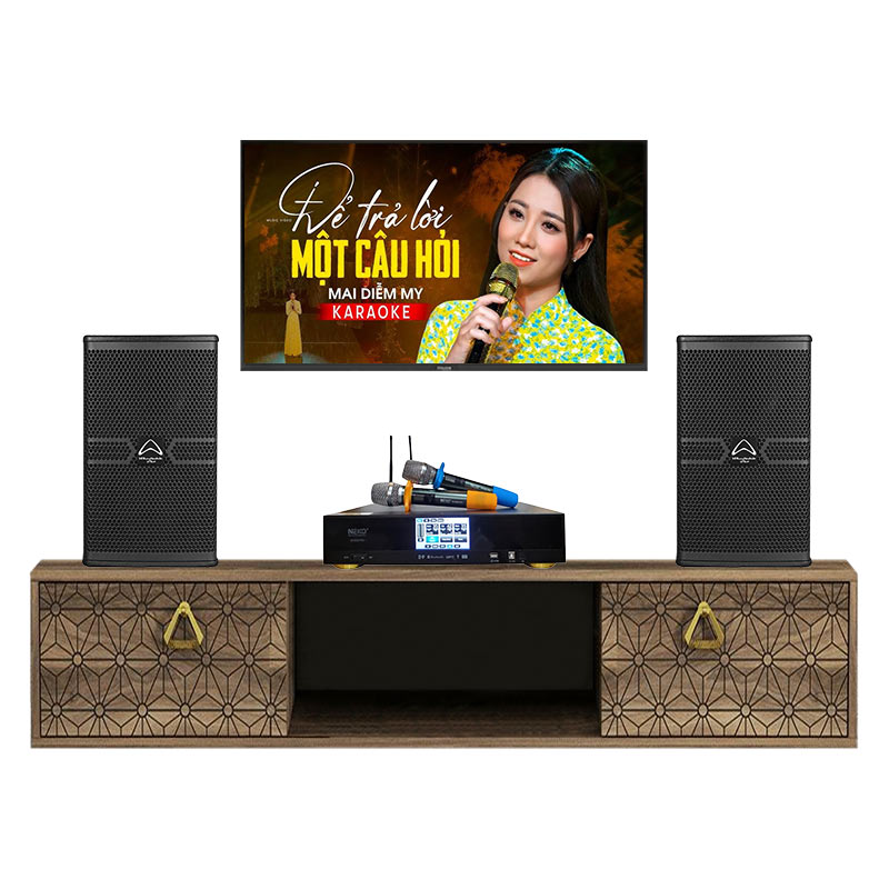 Dàn karaoke gia đình KGD26 (Wharfedale ANGLO E10, Neko AK3900 Pro)