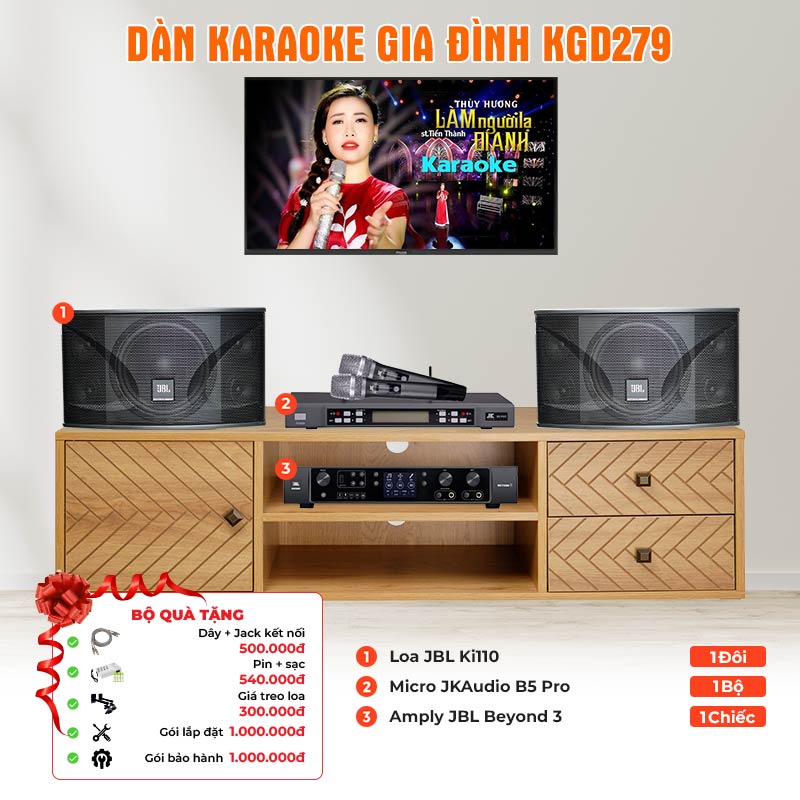 Dàn karaoke gia đình KGD279