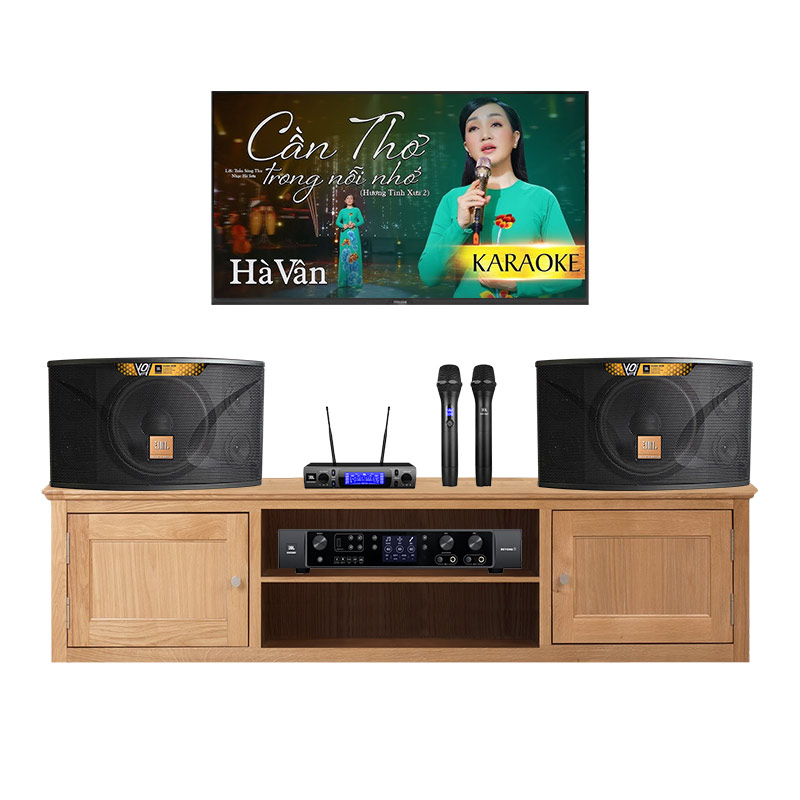 Dàn karaoke gia đình KGD283 (JBL Ki110 Gold Edition, Beyond 3, VM300)