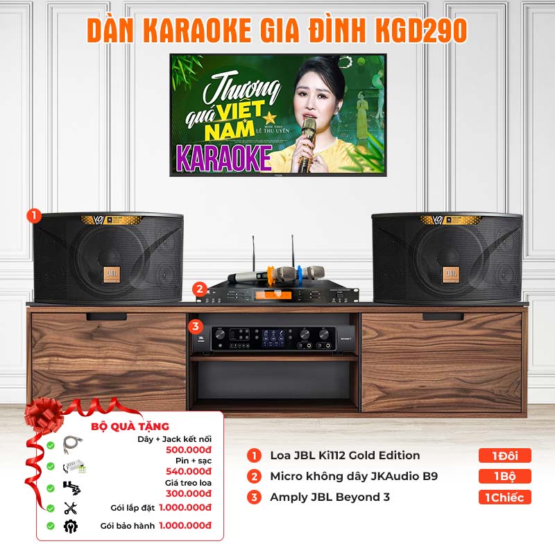 Dàn karaoke gia đình KGD290