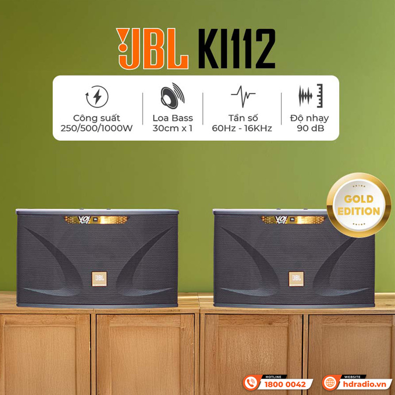 Loa JBL Ki112 Gold Edition