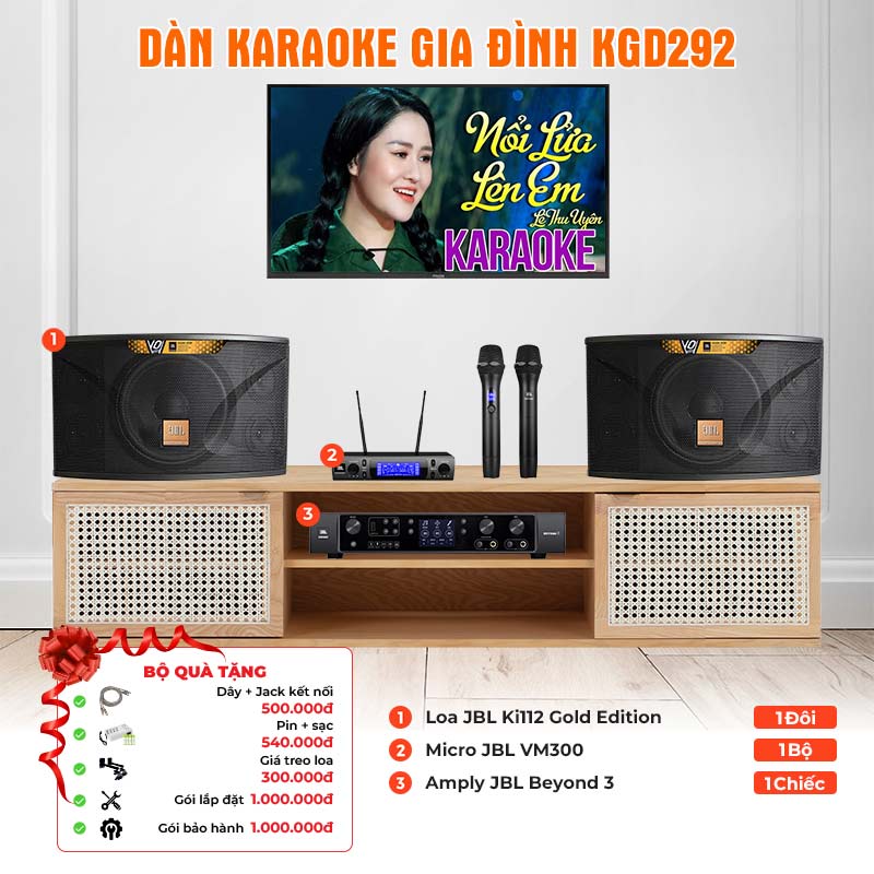 Dàn karaoke gia đình KGD292