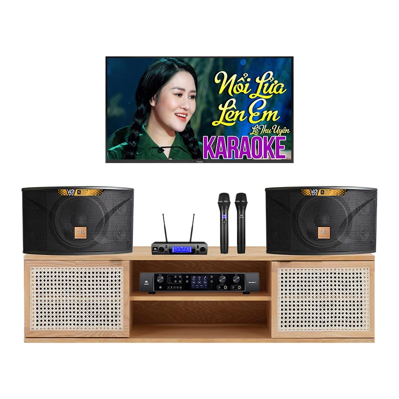 Dàn karaoke gia đình KGD292 (JBL Ki112 Gold Edition, Beyond 3, VM300)