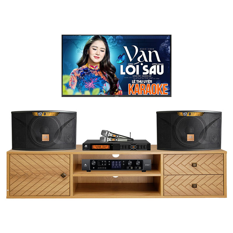 Dàn karaoke gia đình KGD294 (JBL Ki112 Gold Edition, Beyond 3, JKaudio B3 Pro)