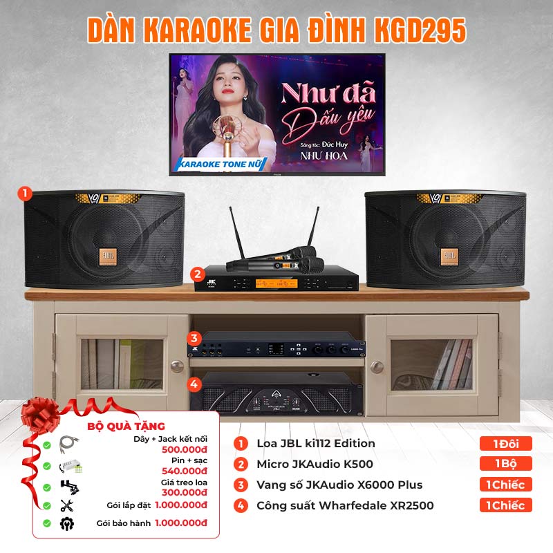 Dàn karaoke gia đình KGD295