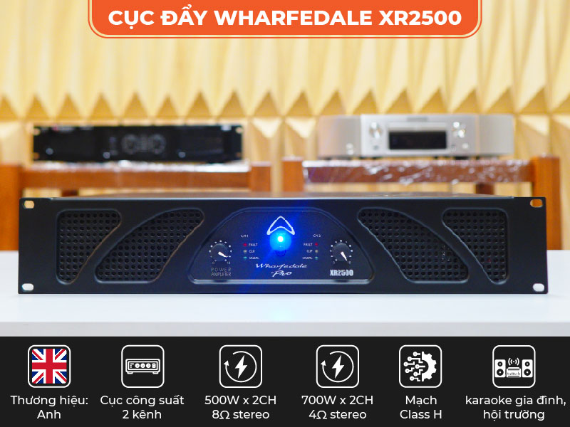 Cục đẩy công suất Wharfedale XR2500 