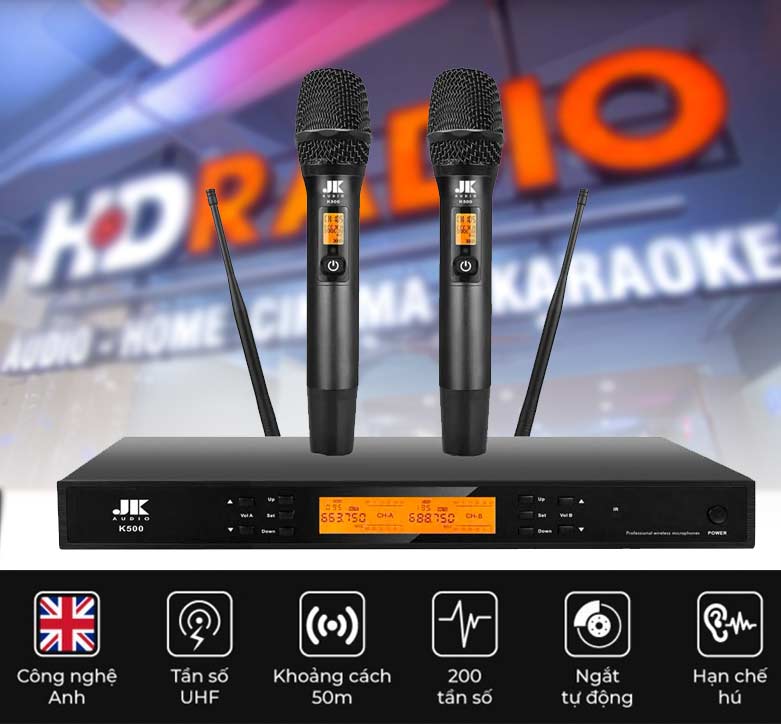 Micro không dây JKAudio K500