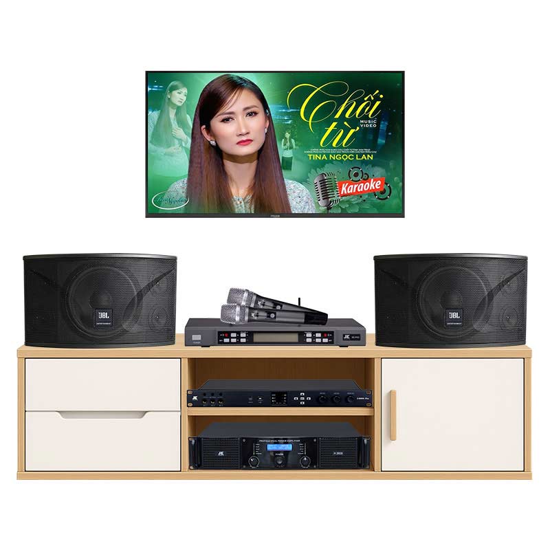 Dàn karaoke gia đình KGD41 (JBL Ki110, JKAudio H2600, X6000 Plus, B5 Pro)
