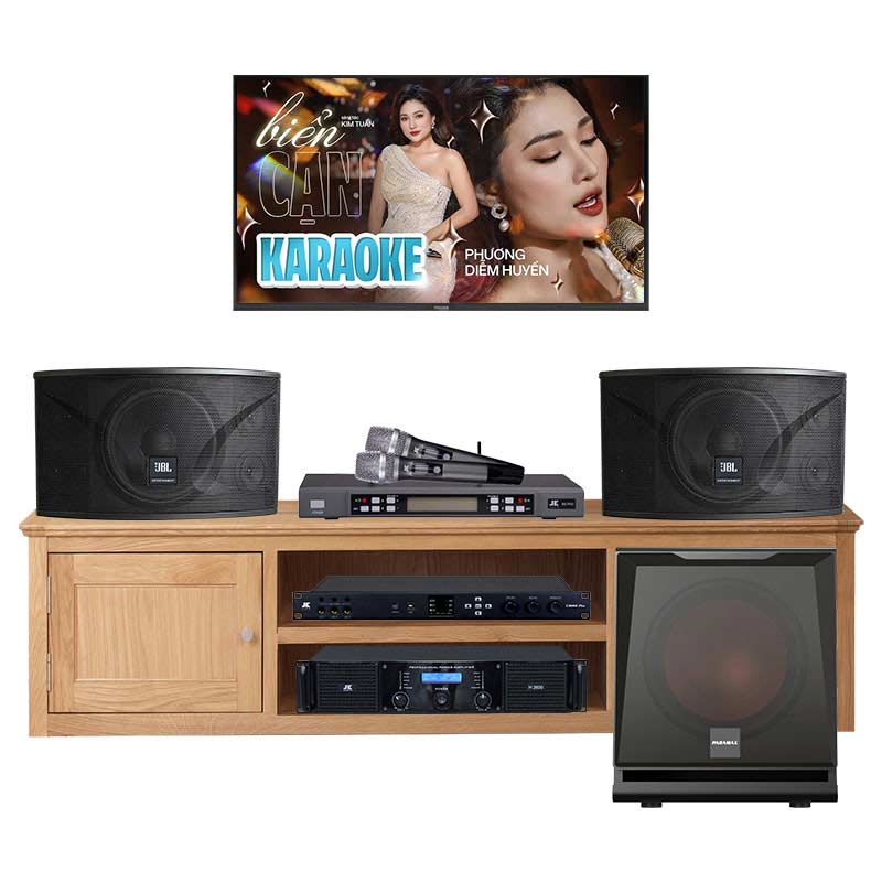 Dàn karaoke gia đình KGD42 (JBL Ki110, JKAudio H2600, X6000 Plus, B5 Pro, Paramax D30)
