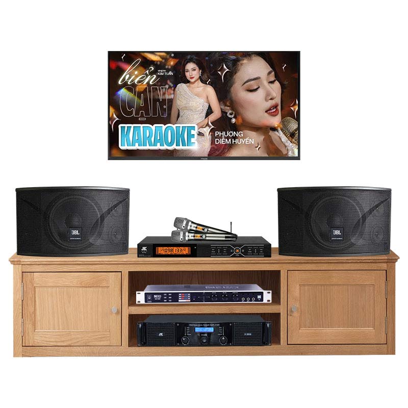 Dàn karaoke gia đình KGD43 (JBL Ki110, JKAudio H2600, NEKO DK1000, JKAudio B3 Pro)