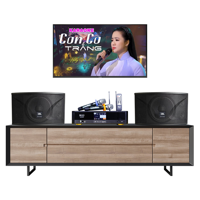 Dàn karaoke gia đình KGD51 (JBL Ki110, Neko AK3500)