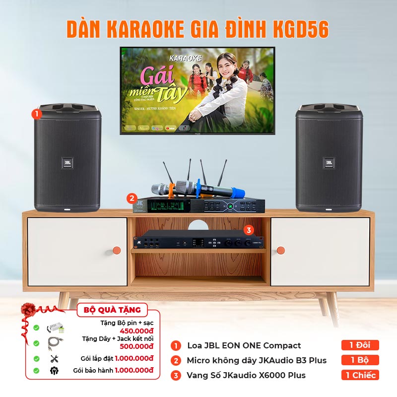 Dàn karaoke gia đình KGD56
