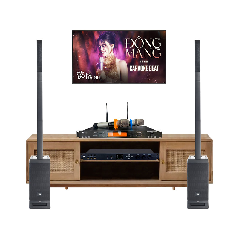Dàn karaoke gia đình KGD62 (JBL IRX ONE, JKAudio X6000 Plus, B9)