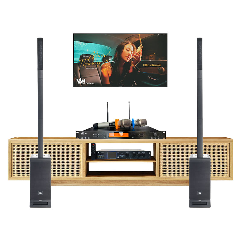 Dàn karaoke gia đình KGD64 (JBL IRX ONE, JKAudio X9000 Pro, B9)