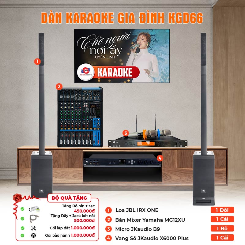 Dàn karaoke gia đình KGD66