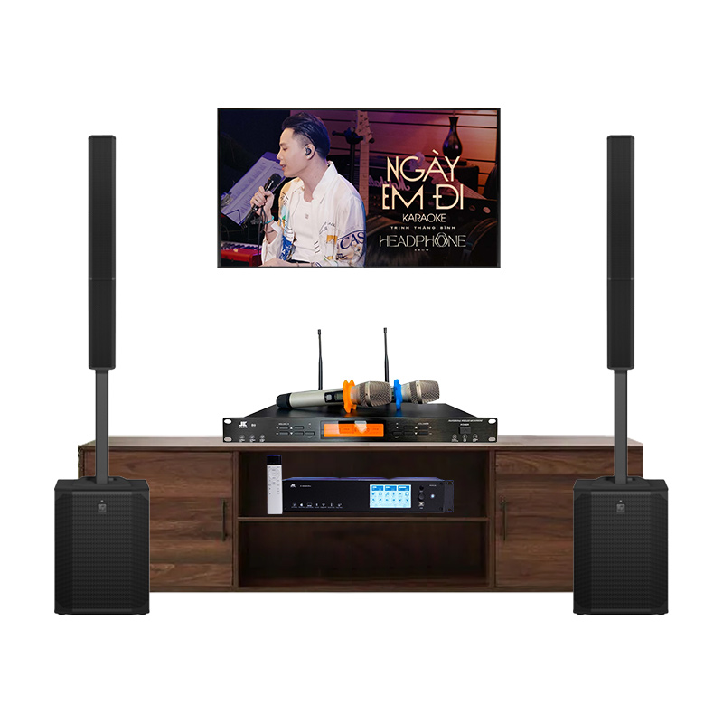 Dàn karaoke gia đình KGD76 (Electro voice Evolve 70, JKaudio X9900 Pro, JKaudio B9)