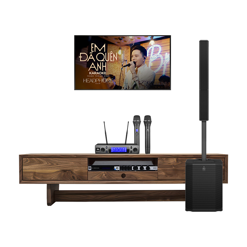 Dàn karaoke gia đình KGD77 (Electro voice Evolve 90, JBL KX180A, JBL VM300)
