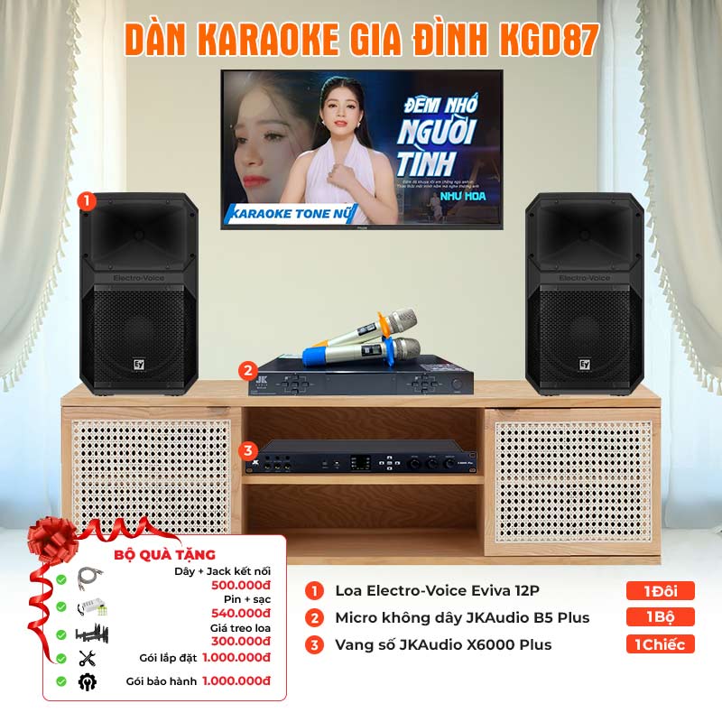Dàn karaoke gia đình KGD87