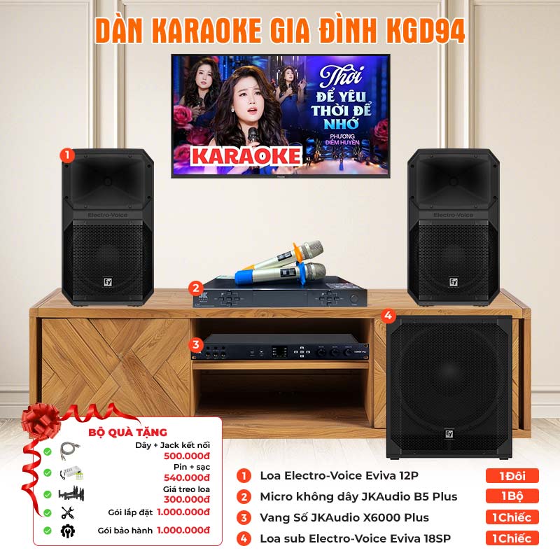 Dàn karaoke gia đình KGD94