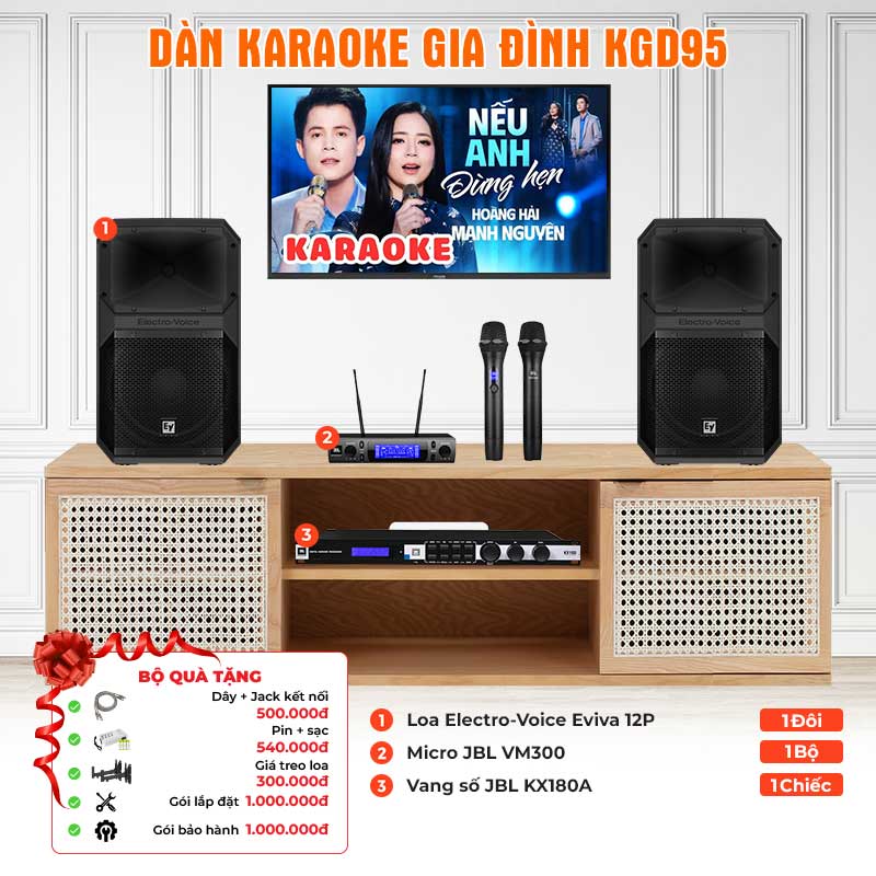Dàn karaoke gia đình KGD95