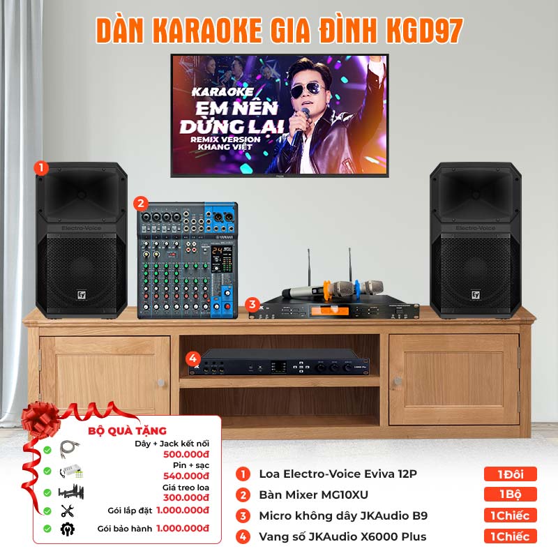 Dàn karaoke gia đình KGD97