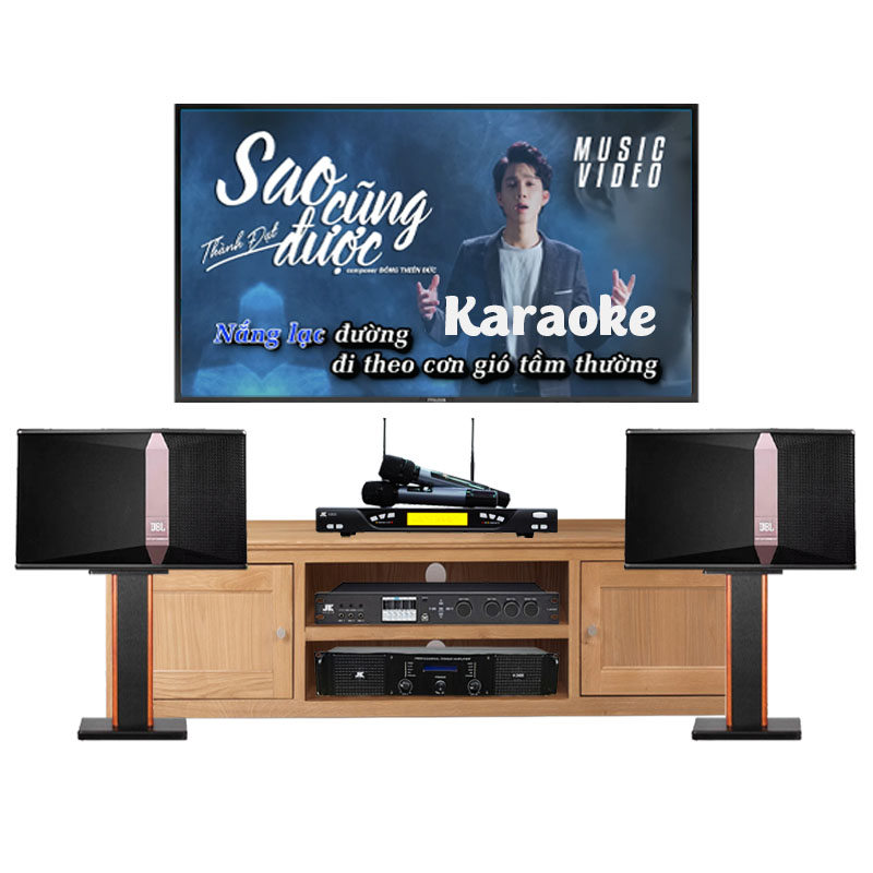 Dàn Karaoke JBL KH200 (JBL Ki510, X9000 Pro, Công suất, Micro K800)