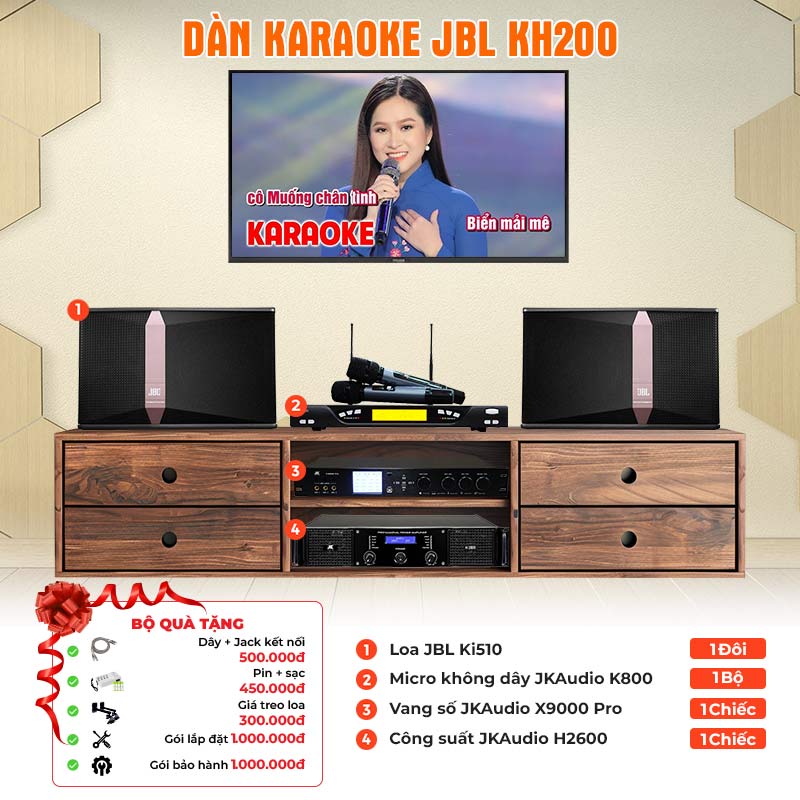 Dàn karaoke JBL KH200 Dàn karaoke JBL KH200
