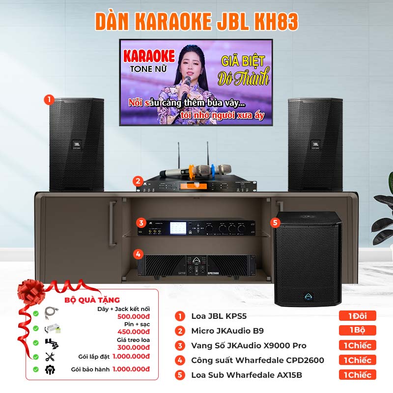 Dàn karaoke JBL KH83