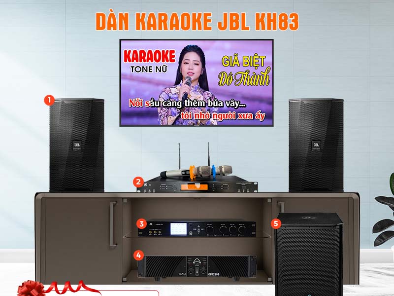 Dàn karaoke JBL KH83
