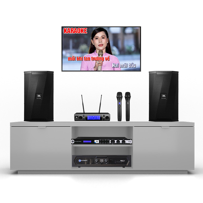 Dàn Karaoke JBL KH86 (JBL KPS2, Crown KVS500, JBL KX180A, JBL VM300)