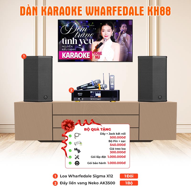 Dàn Karaoke Wharfedale KH88