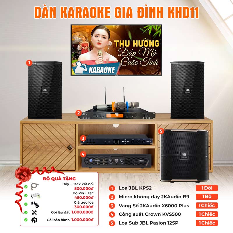 Dàn karaoke gia đình KHD11