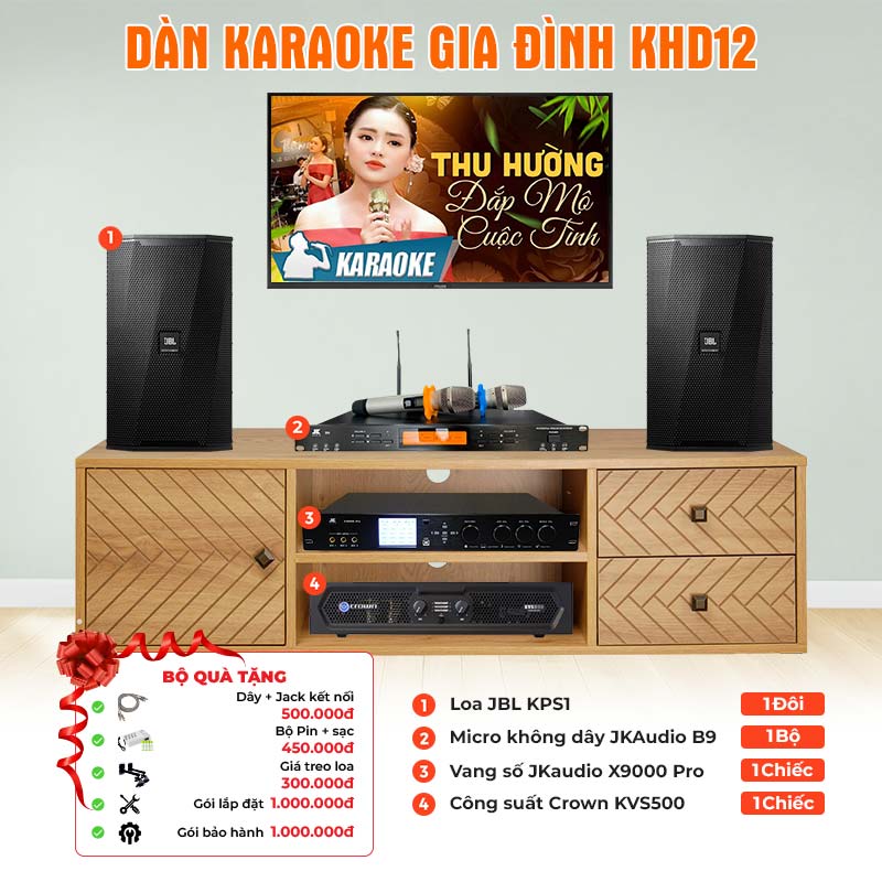 Dàn karaoke gia đình KHD12