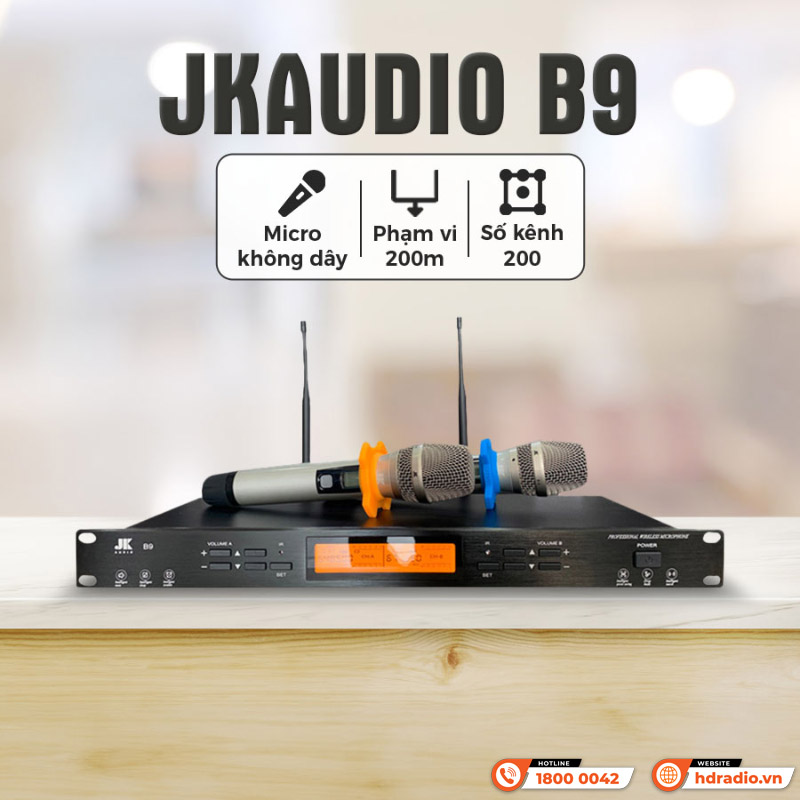  Micro không dây JKaudio B9