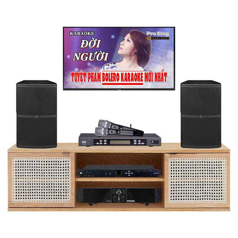 Dàn karaoke gia đình KHD25 (Wharfedale WH12, CPD2600, JKaudio X6000 Plus, B5 Pro) Dàn karaoke gia đình KHD25 (Wharfedale WH12, CPD2600, JKaudio X6000 Plus, B5 Pro)