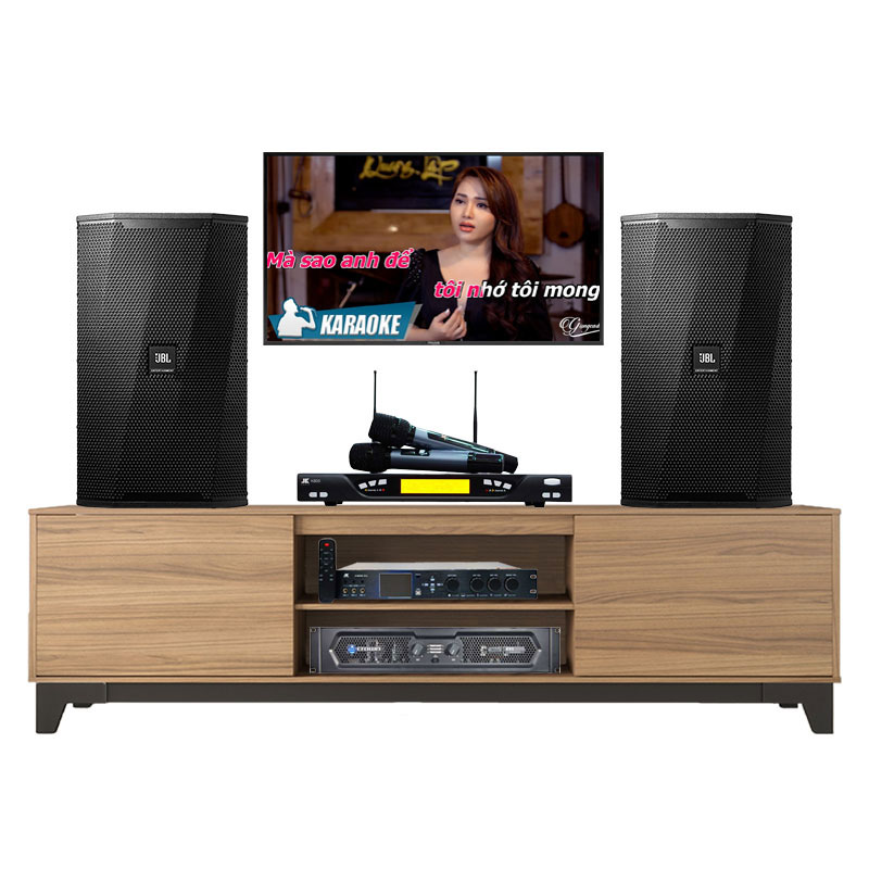Dàn karaoke gia đình KHD35 (JBL KPS2, Crown KVS1000, JKaudio X9000 Pro, JKaudio K800)