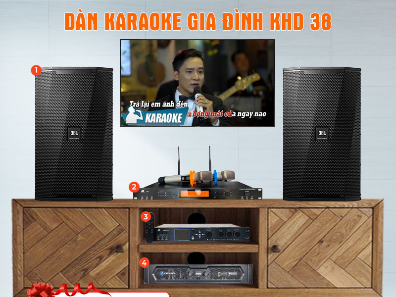 Dàn Karaoke Gia Đình KHD 38