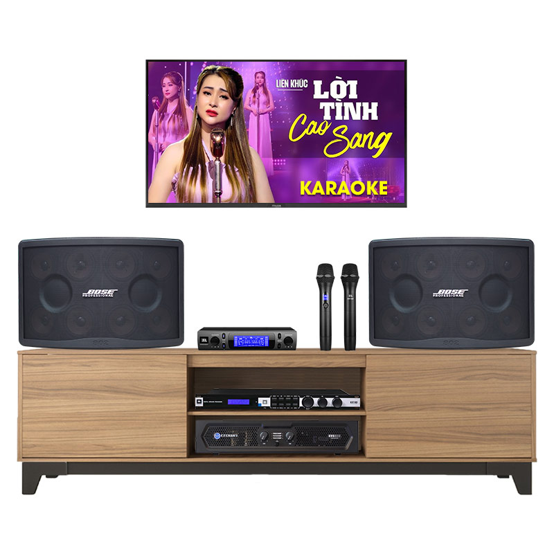 Dàn Karaoke Bose KHD61 (Bose 802 Seri V,  Crown KVS500, JBL KX180A, VM300)