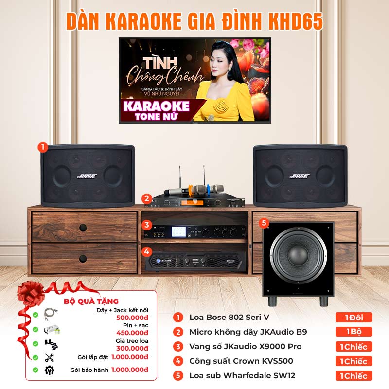  Dàn karaoke Bose KHD65