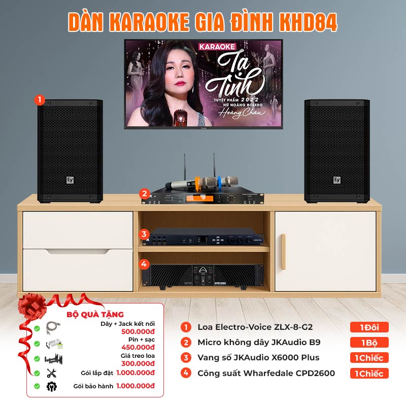 Dàn karaoke gia đình KHD84
