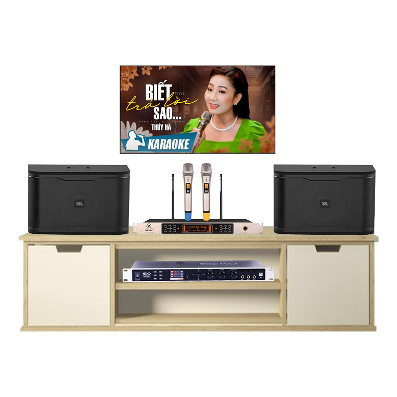 Dàn Karaoke Music Box 01 (JBL RM210, NEKO DK1000, VinaKTV S600X Max)