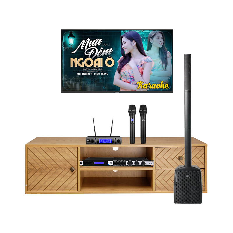 Dàn karaoke Column SK54 (Das Altea Duo-10A, JBL KX180A, VM300)