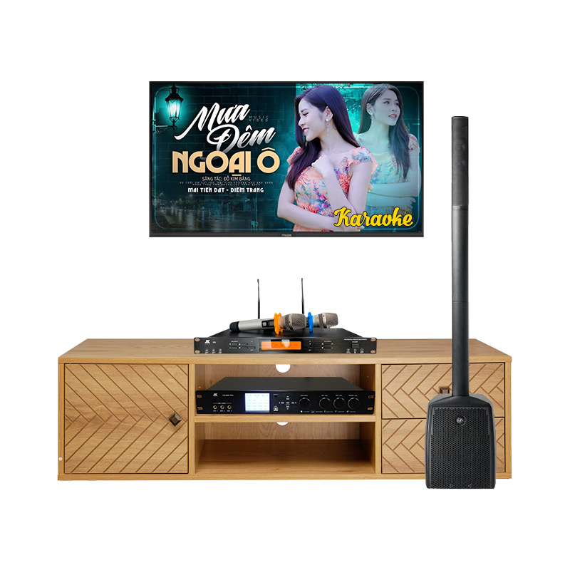 Dàn karaoke Column SK55 (Das Altea Duo-10A, JKAudio B9, X9000 Pro)