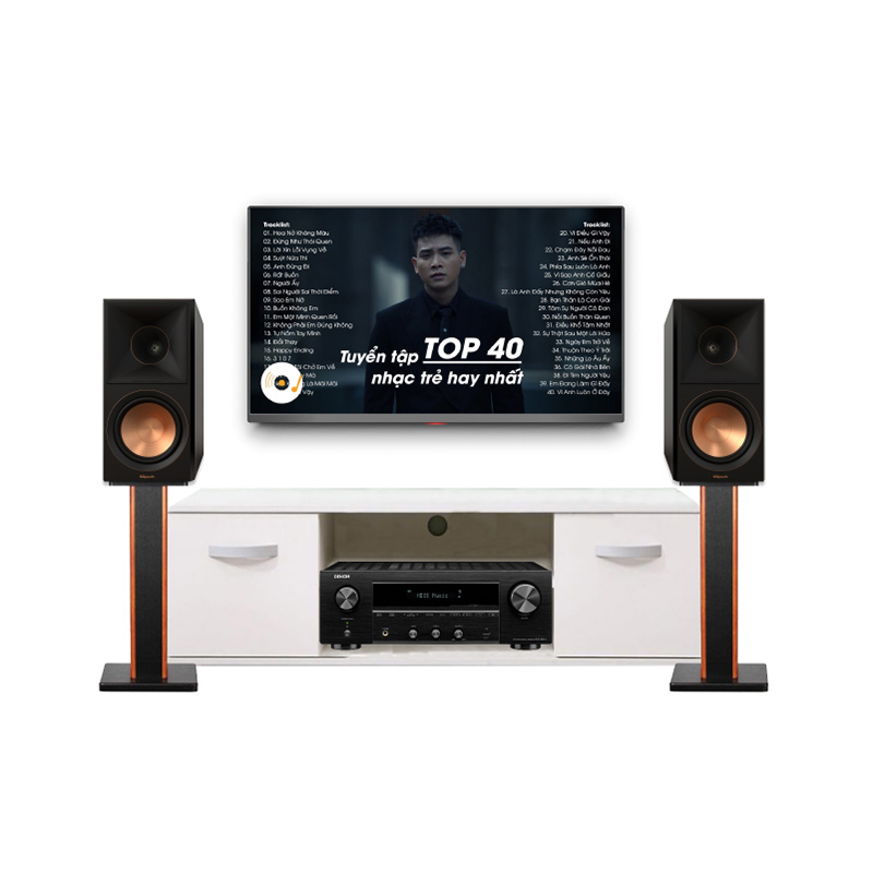 Dàn Nghe Nhạc Mini GT01 (Klipsch RP-600M II, Denon DRA-800H)