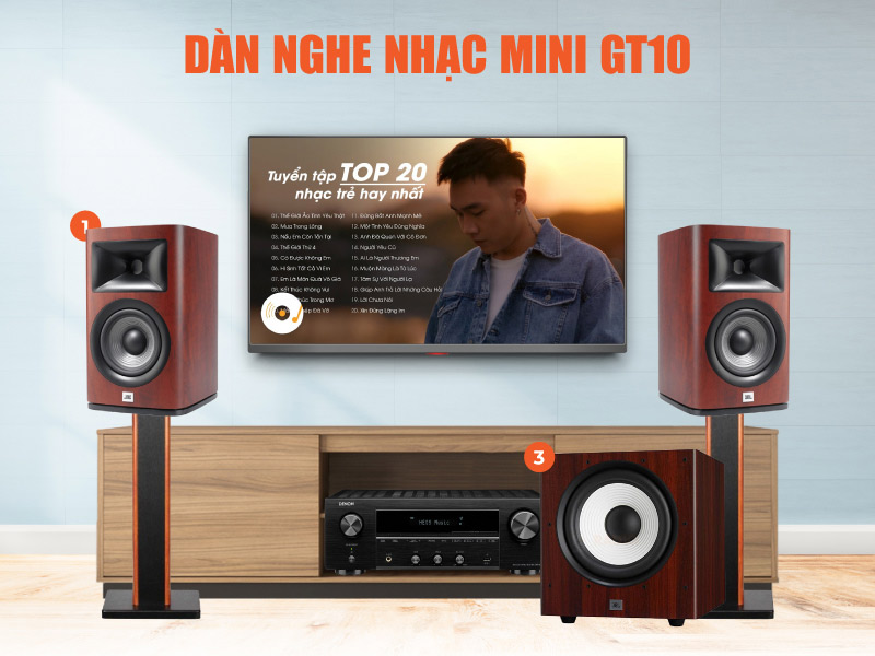 Dàn nghe nhạc mini GT10