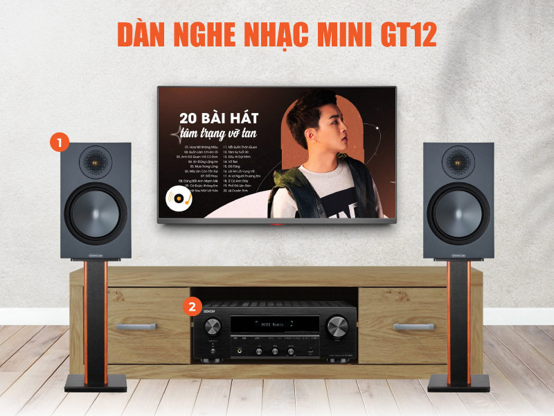 Dàn nghe nhạc mini GT12