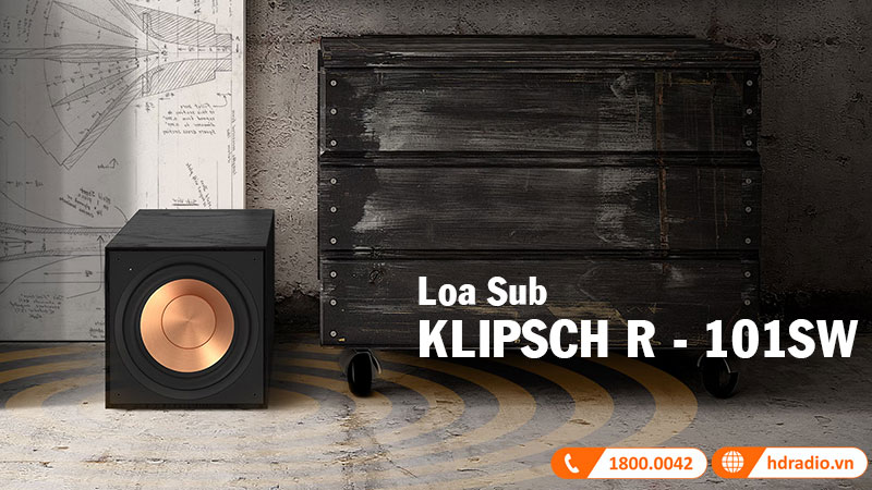 Loa sub Klipsch R101SW