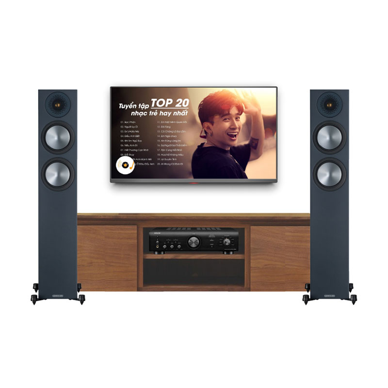Dàn Nghe Nhạc GT15 (Monitor Audio Bronze 200, Denon PMA-600NE)