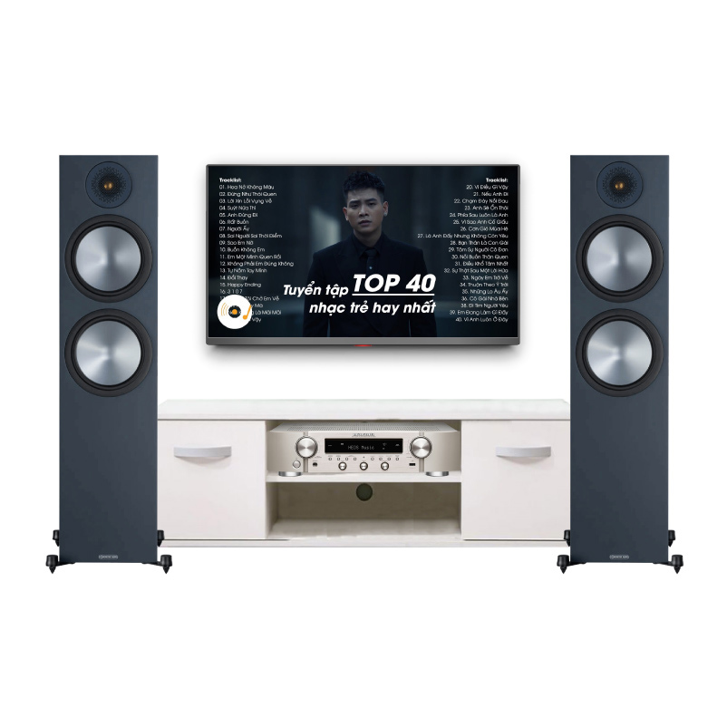 Dàn Nghe Nhạc GT19 (Monitor Audio Bronze 500, Marantz NR1200)
